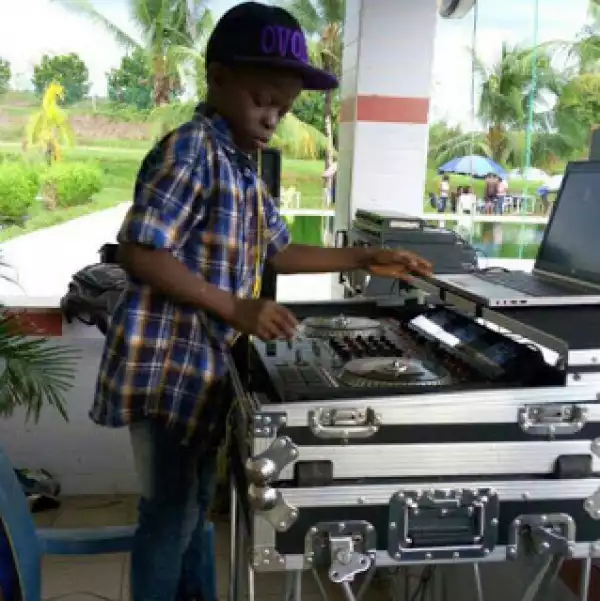 9-Year-Old DJ Shyne Thrills Ejike Asiegbu, Francis Duru, Others At LAKERS Lounge (Photos)